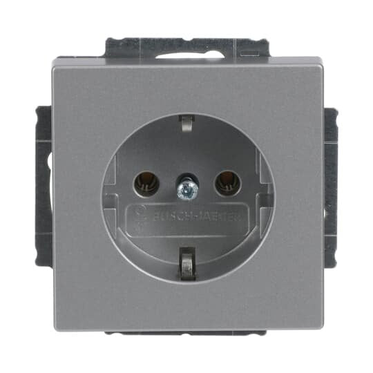 Busch-Jaeger - Steckdose Steckdosen-Einsatz alusi 20 EUC-83 Schuko 2P+E 16A 250V