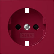 Gira - Zubehör/Ersatzteile für Installationsschalterprogramme Abd. SCHUKO-Steckd. SH 4984108 System 55 Rot
