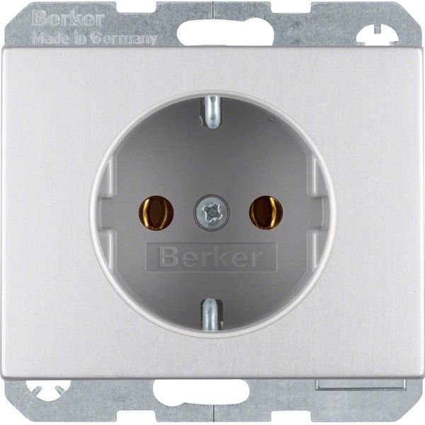 Berker - Steckdose SCHUKO-Steckdose Alu 41157003