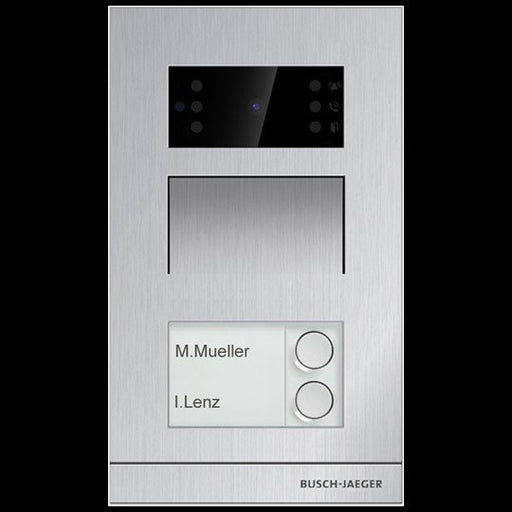 Busch-Jaeger - Türstation für Türkommunikation Außenstation Video Mini UP H81366P2-A-03 2-fach