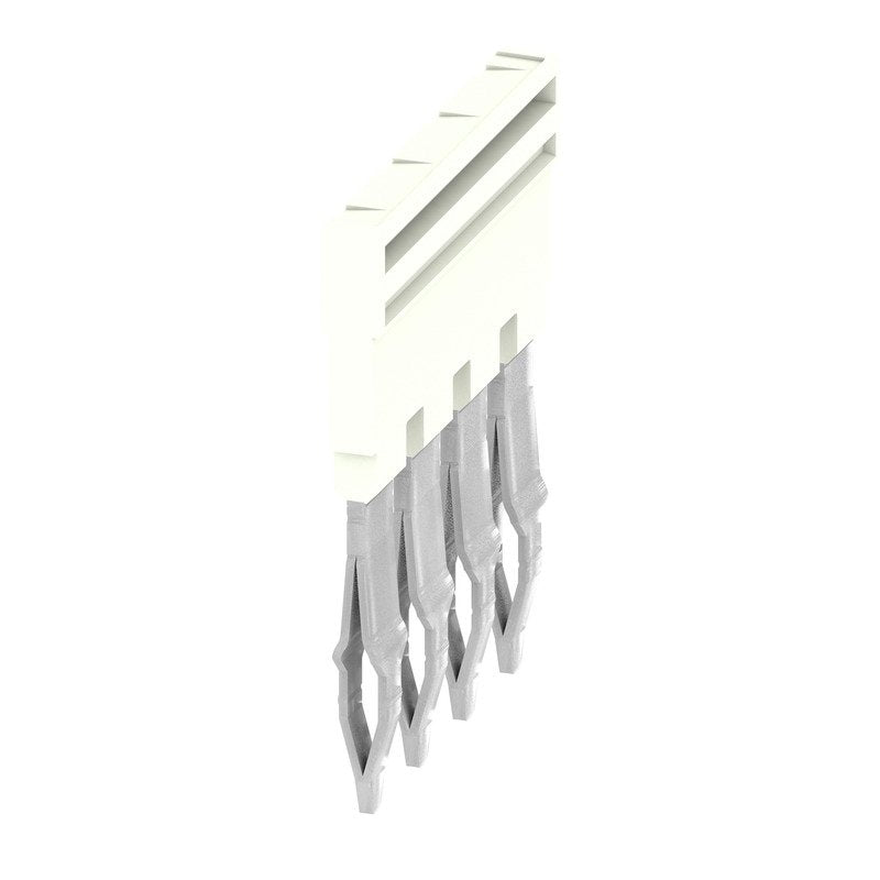 Weidmüller - Querverbinder/Brücker für Reihenklemme Querverbinder ZQV 4N/4 WT gesteckt − 60 Stück