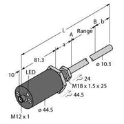 Turck - Wegsensor Linearwegsensensor LTX4500M #1540268 druckfest