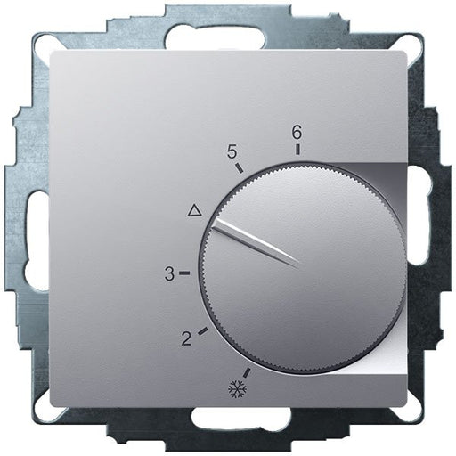Eberle Controls - Raumthermostat/Uhrenthermostat UP-Raumregler 5-30C AC230V UTE 2100-Alu-55 Ausgang Triac