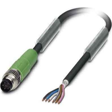 Phoenix Contact - Konfektioniertes Sensor-Aktor-Kabel Sensor-/Aktor-Kabel SAC-6P-M 8M #1522309 − 1 Stück