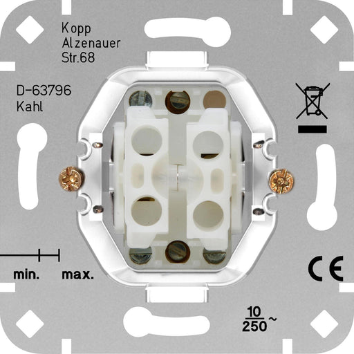 Kopp - Jalousieschalter/-taster Jalousie-Taster 503900005 250V − 5 Stück