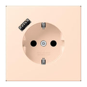 Jung - Steckdose SCHUKO Steckdose LC 1520-18 A 228 rose pale (32091)