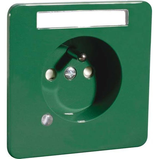 Peha - Schalter-/Steckdosenkombination Export-Steckdose gn B80.6571.42LED/4NASI 10/16A 250V 2-pol