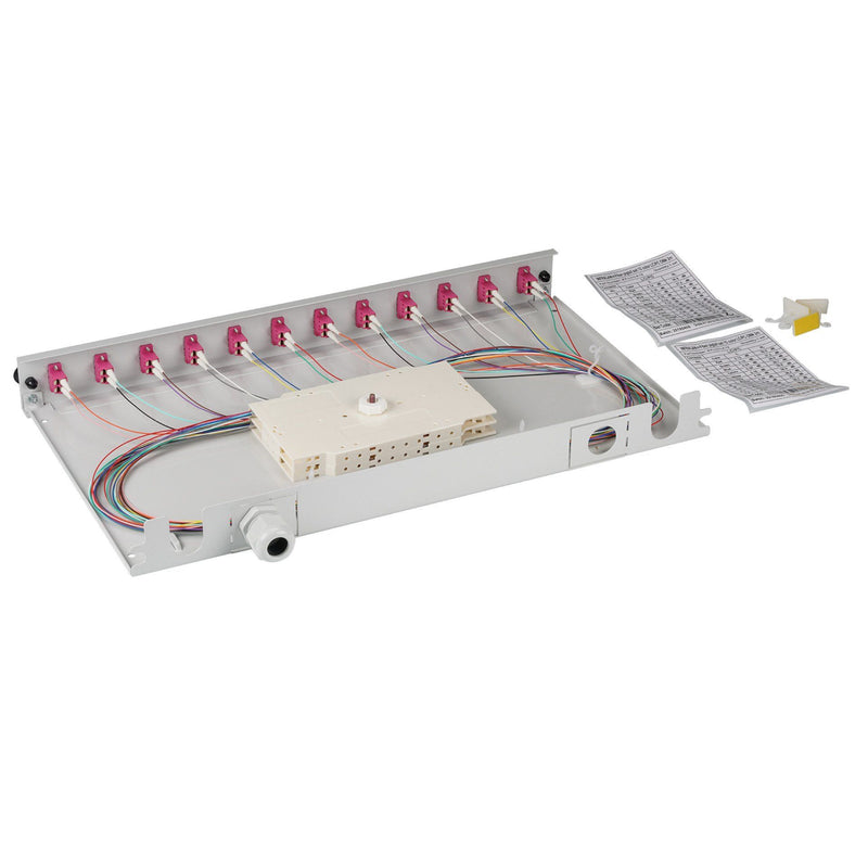 EFB-Elektronik - Patchpanel LWL Spleißbox LC 50/125µ BA71901L48OM4