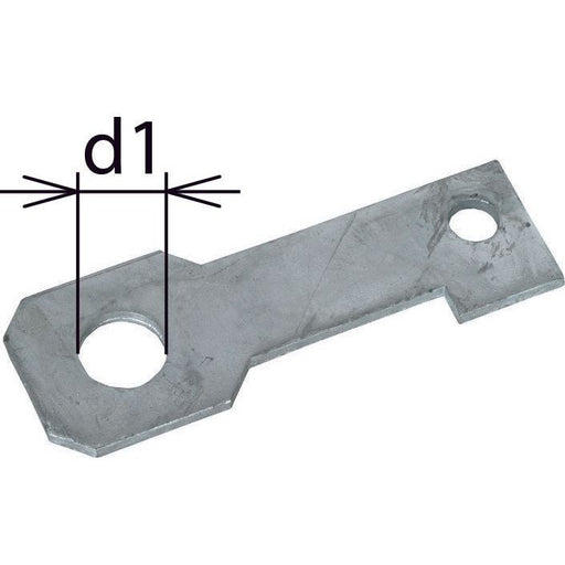 DEHN - Zubehör/Ersatzteile für Überspannungsschutz Informations-/MSR-Technik Anschlussbügel AB EXFS IF3 G 33 D=33mm f.M30