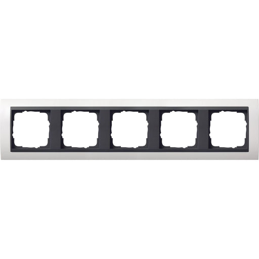 Gira - Abdeckrahmen 5f. rws 021507 f.anth.ZL,bruchsich
