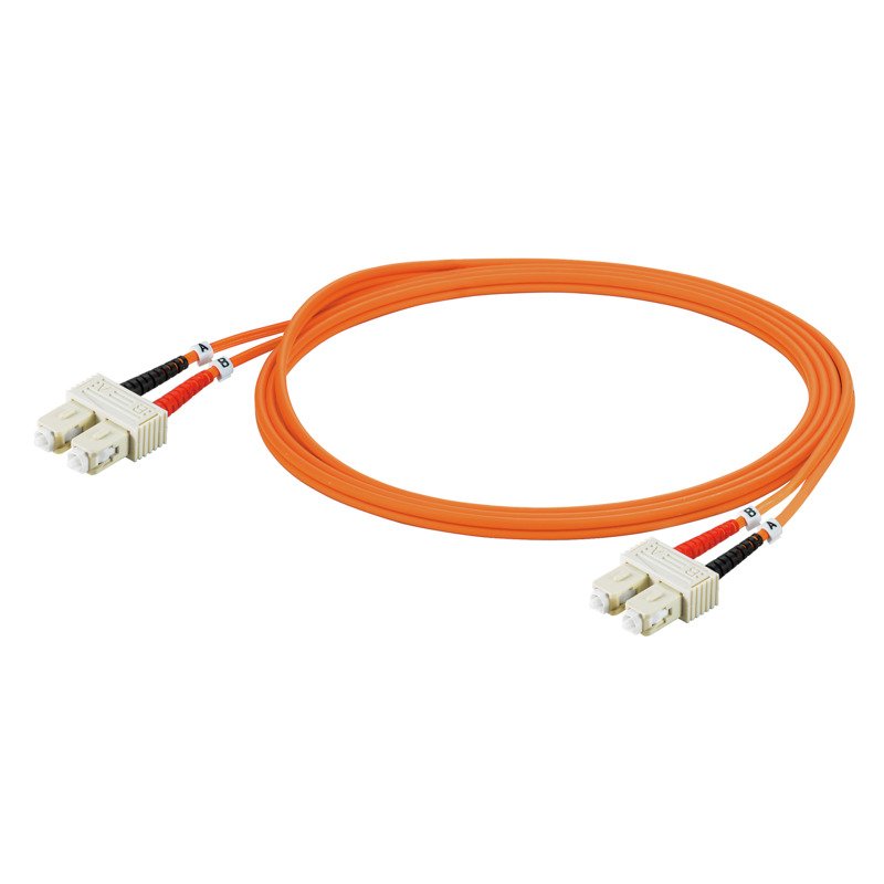 Weidmüller - Patchkabel LWL Industrie Kabel ZIPCORD SC-Duplex IE-FM5Z2L#1433970010 IP20