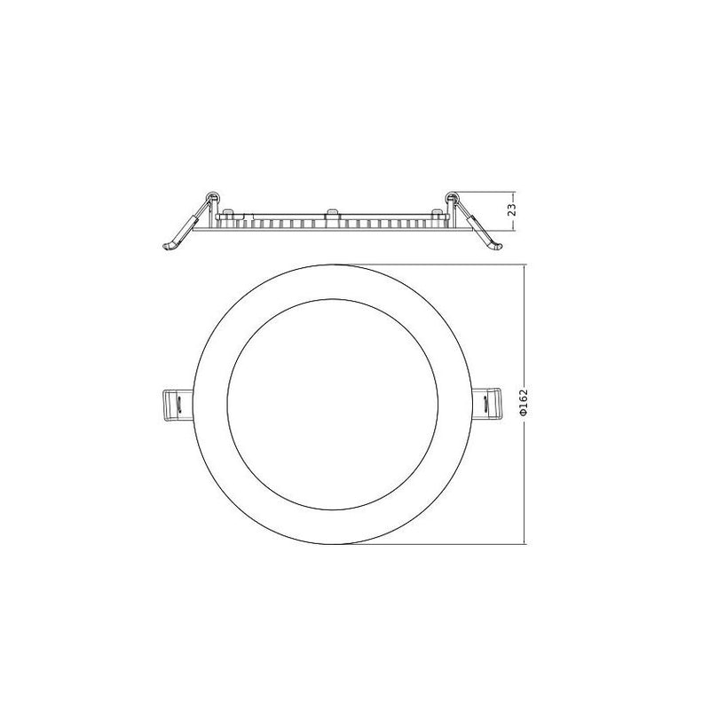 Ledvance - Downlight/Strahler/Flutlicht LED-Downlight DLSLIMD150V13W/ML-MC 840