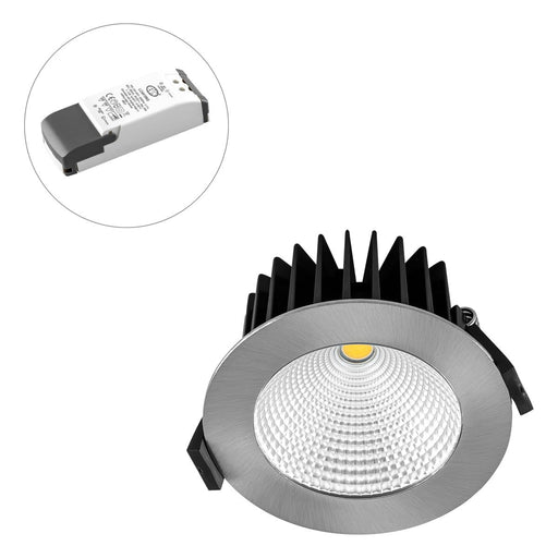 EVN Lichttechnik - Downlight/Strahler/Flutlicht P-LED Deckeneinbauleuchte LC44101302 3000K ch/satIP44 dim