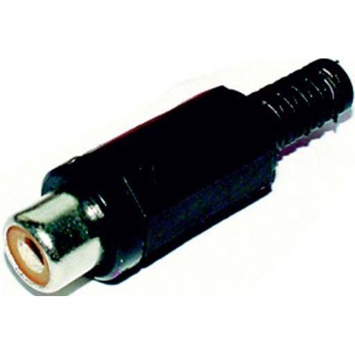 E+P Elektrik - Kommunikationstechnik-Adapter Cinchkupplung CK 1 K LOSE S sw