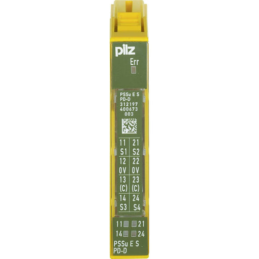 Pilz - Feldbus, Dez. Peripherie Einspeise- und Segmentmodul Elektronikmodul PSSu E S PD-D