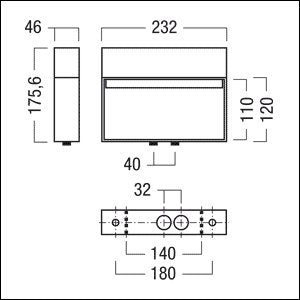 Zumtobel Group - Sicherheitsleuchte Sicherheitszeichenleuchte CROSSIGN #42188759