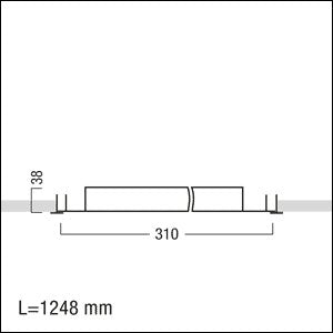 Zumtobel Group - Decken - /Wandleuchte LED - Deckeneinbauleuchte MIRL LAY  #42928736 4000K