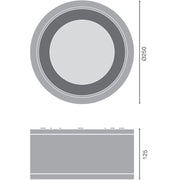 Ledvance - Downlight/Strahler/Flutlicht LED-Aufbaudownlight IP65 DLSU.DN250P4584060DW 840, 60Gr., ws
