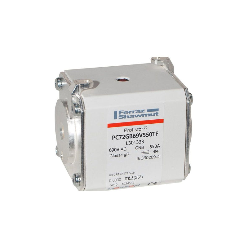 Mersen - HRC-Sicherung Sicherungseinsatz gR PC72GB69V550TF Gr.72 AC690V 550A − 3 Stück