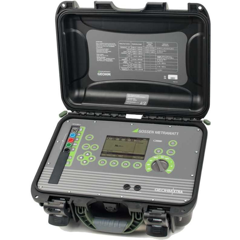 Gossen Metrawatt - Erdungsmessgerät Messgerät mit GPS GEOHM XTRA Erdungs- u.Niederohm