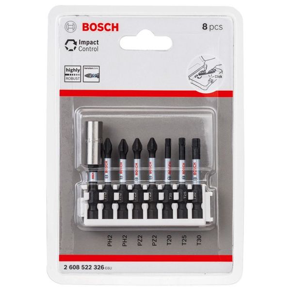 Bosch - Bit-Set PRO Impact Set mit 2608522326 Standard-Bithalter