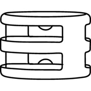HellermannTyton - Kabelbinder Befestigungsbinder 156-00275(250) schwarz − 250 Stück