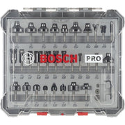 Bosch - Werkzeugset PRO Fräsersatz gemischt, 2607017476 Schaft 1/4