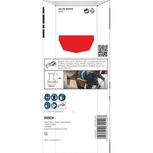 Bosch - Blatt für Oszillierer PRO AII 65 BSPIB Blatt für 2608669083VE(5) Multifunktionswerkze
