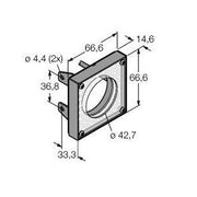 Turck - Lichttechnisches Zubehör/Ersatzteile für Leuchten Ringleuchte LEDGR62X62W Bildverarbeitung