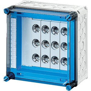 Hensel - Sicherungskasten DZ-Gehäuse Mi 3225 4x3x25A,DII,E27