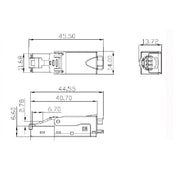 EFB-Elektronik - Modularer Steckverbinder RJ45-Stecker Cat.6A 88035AV.1 AWG22-27 Metall