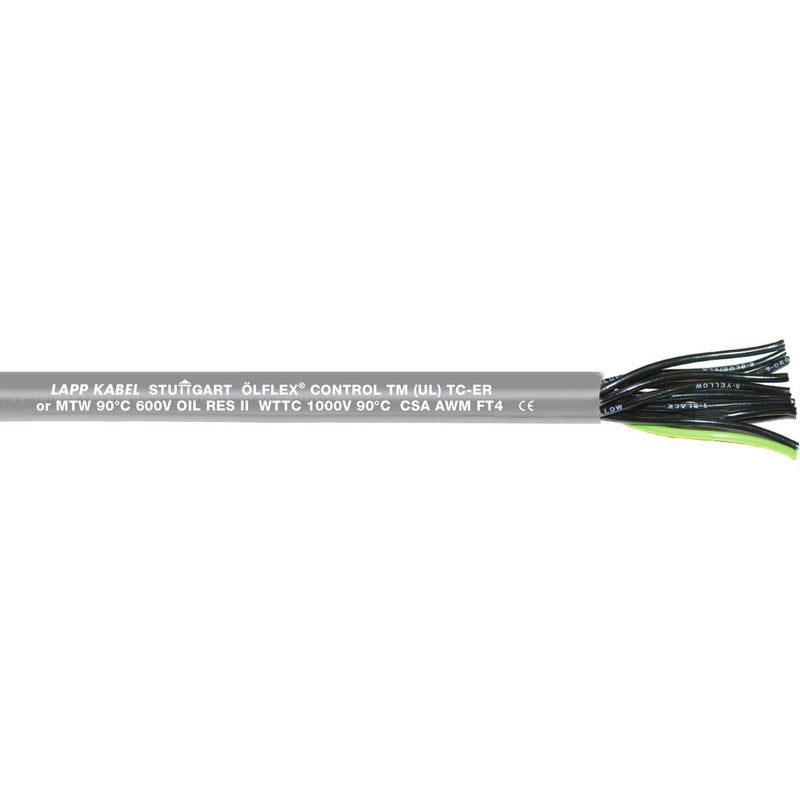 Lapp Kabel&Leitung - Energiekabel < 1 kV, für ortsveränderlichen Einsatz ÖLFLEX CONTROL TM 4G1 281804/152 − 152 Meter
