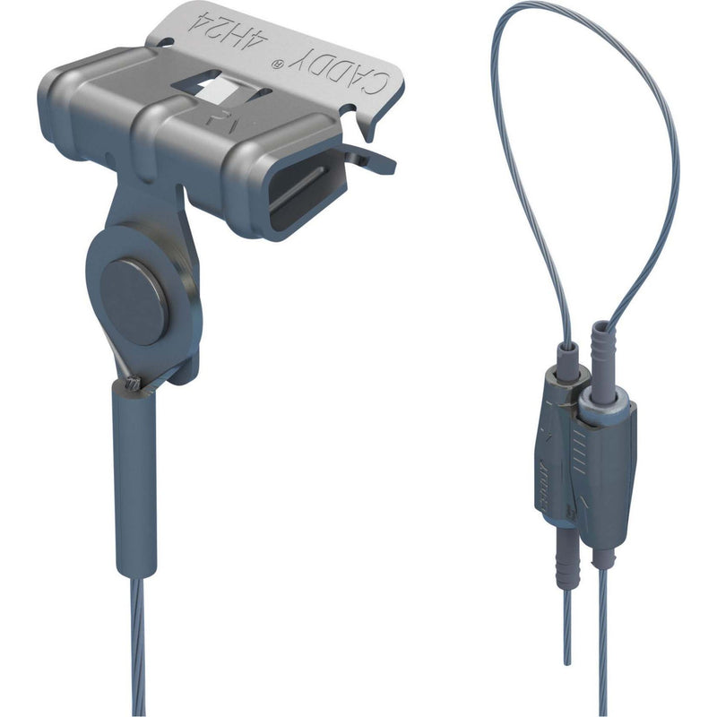 Erico - Drahtseilabhängung Stahlseilsystem SLK15L34H24 D1,5mm, L3m − 20 Stück