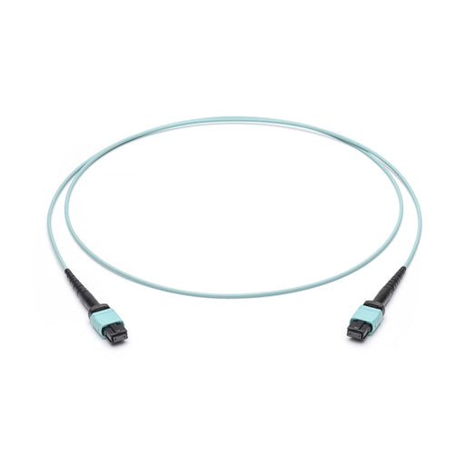 Corning - Patchkabel LWL LWL-Patchkabel 8F MPO PC JEBEB08QEZ-NB006M BU/BU OM4 6m türkis
