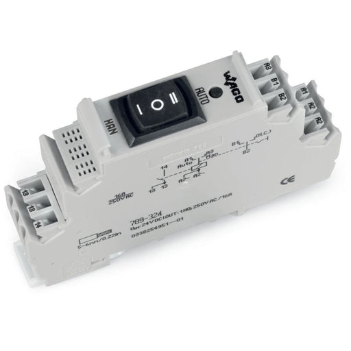 WAGO - Schaltrelais Relaismodul 789-324 DC 24 V,1 S,grau