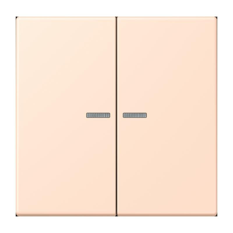 Jung - Abdeckung/Bedienelement für Installationsschalterprogramme Wippe mit Lichtleiter LC 102 KO5 228 rose pale