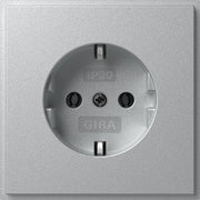 Gira - Steckdose TX-44 418865 Alu IP20
