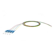 Metz Connect - LWL-Pigtail OpDAT Pigtail SC-UPC 150Q1CO0020E4 OS2 4 Farben − 4 Stück