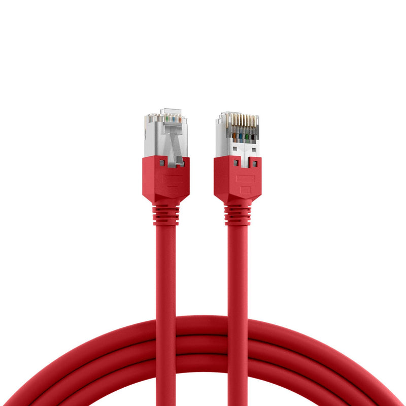EFB-Elektronik - Patchkabel Kupfer RJ45 Patchkabel K8703.0,5 rot, 0,5