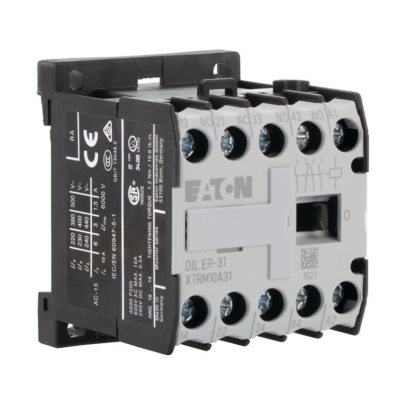 Eaton - Hilfsschütz, Relais Hilfsschütz DILER-31(240V50HZ) AC 3S1Ö − 5 Stück