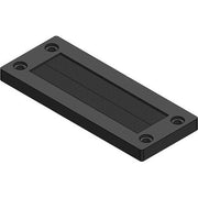 Icotek - Einführungsflansch für Kleingehäuse/Schaltschrank Kabeldurchlass KEL-BES 24 m.Bürstenleiste sw − 10 Stück