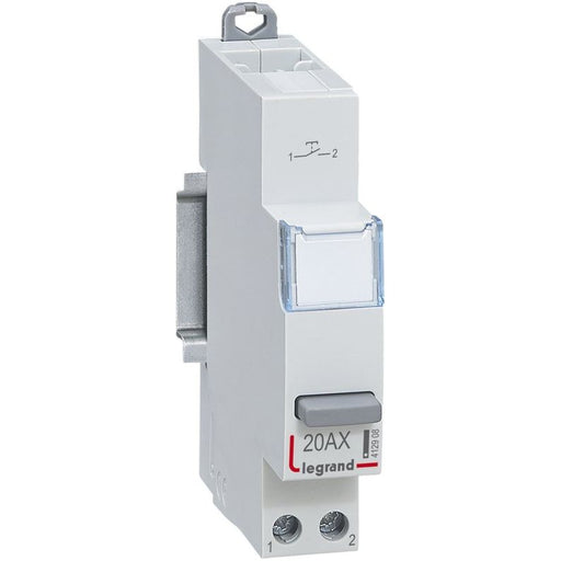 Legrand - Taster für Reiheneinbau Reiheneinbautaster Legrand 412911 20A 1S+1Ö 230V