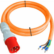 Walther Werke - Netzanschlussleitung CEE-Anschlussleitung 3,0m 39600516030008 Stecker 63A5P400V6h