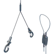 Erico - Drahtseilabhängung Stahlseilsystem SLK2YH500L2 D2mm, L2m − 10 Stück