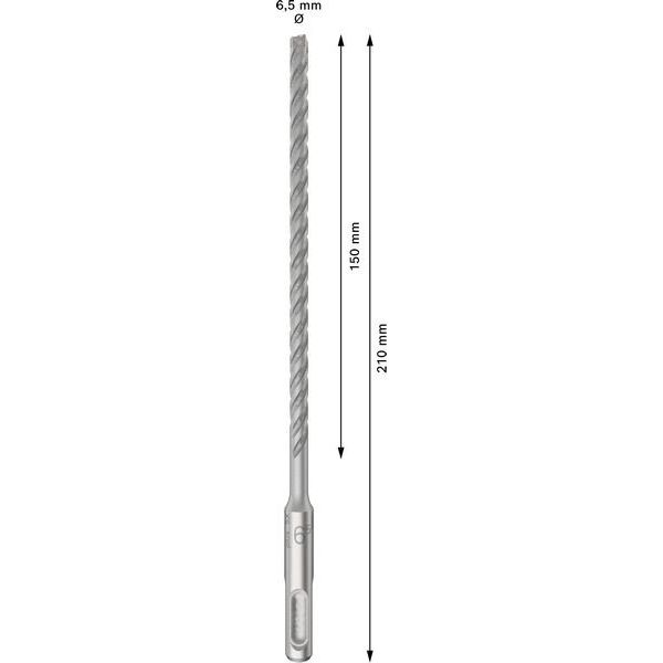Bosch - Bohrer PRO SDS plus-5X 2608833895VE(10) Hammerbohrer 6,5 x
