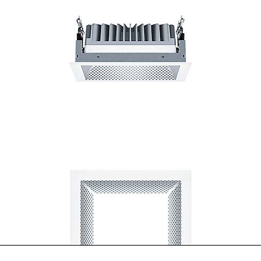 Zumtobel Group - Downlight/Strahler/Flutlicht LED-Deckeneinbauleuchte PANOS EVO #60815922 Q190L 840 230V FALWH