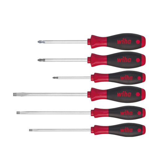 Wiha - Schraubendreherset Schraubendrehersatz 302 HK6 01 SATZ 6tlg SL/PH SoftFinish