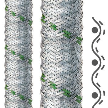 Flexa - Metall-Schutzschlauch Kunststoff-Schutzschlauch AIRflex-KUW-EDU AD56 48x56mm − 25 Meter