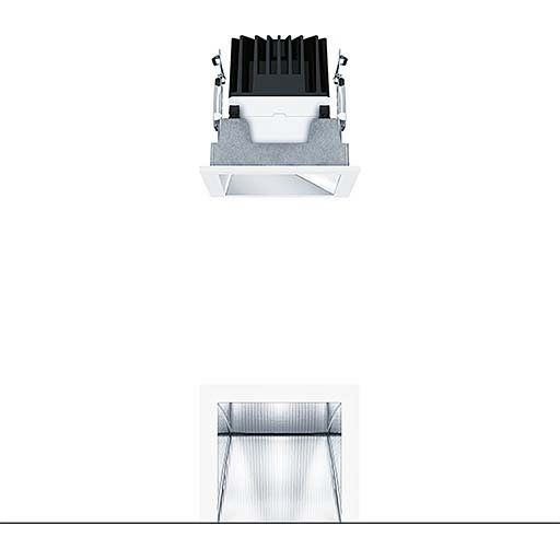Zumtobel Group - Downlight/Strahler/Flutlicht LED - Einbauleuchte P - INF Q #60818018 4000K