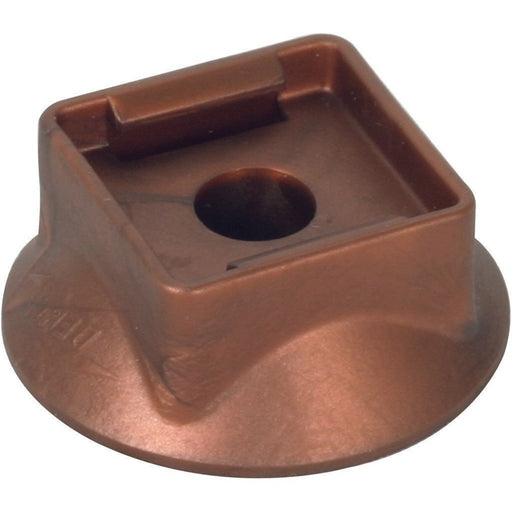 DEHN - Zubehör/Ersatzteile für Erdung und Blitzschutz Kunststoffsockel KS 35 14 B8.5 UVS BR braun